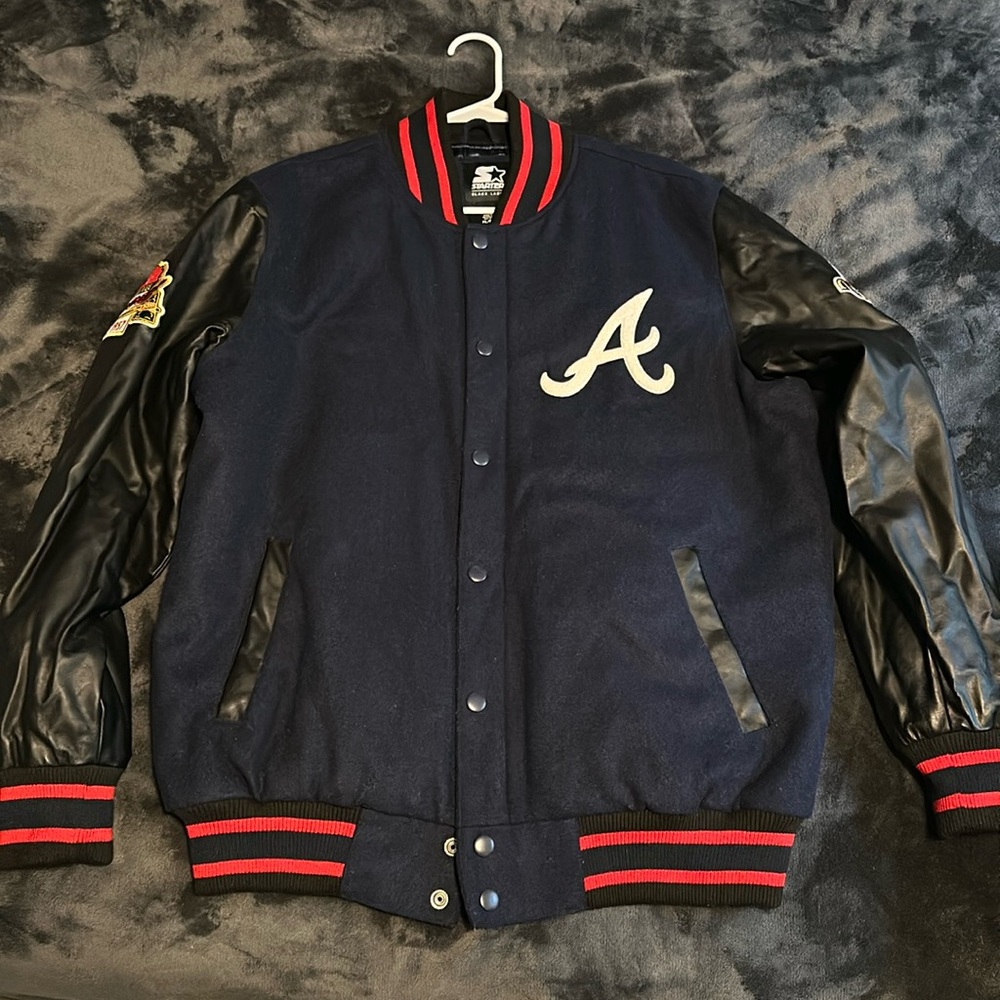 Atlanta Braves Starter Varsity Jacket